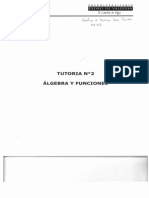 Tutorial n2 Algebra y Funciones