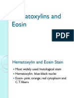 Hematoxylins and Eosin