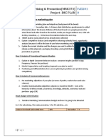 IMC PLAN Steps in Detail