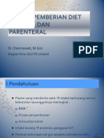 KP 1.6.6.3 Pemberian Diet Enteral Dan Parenteral