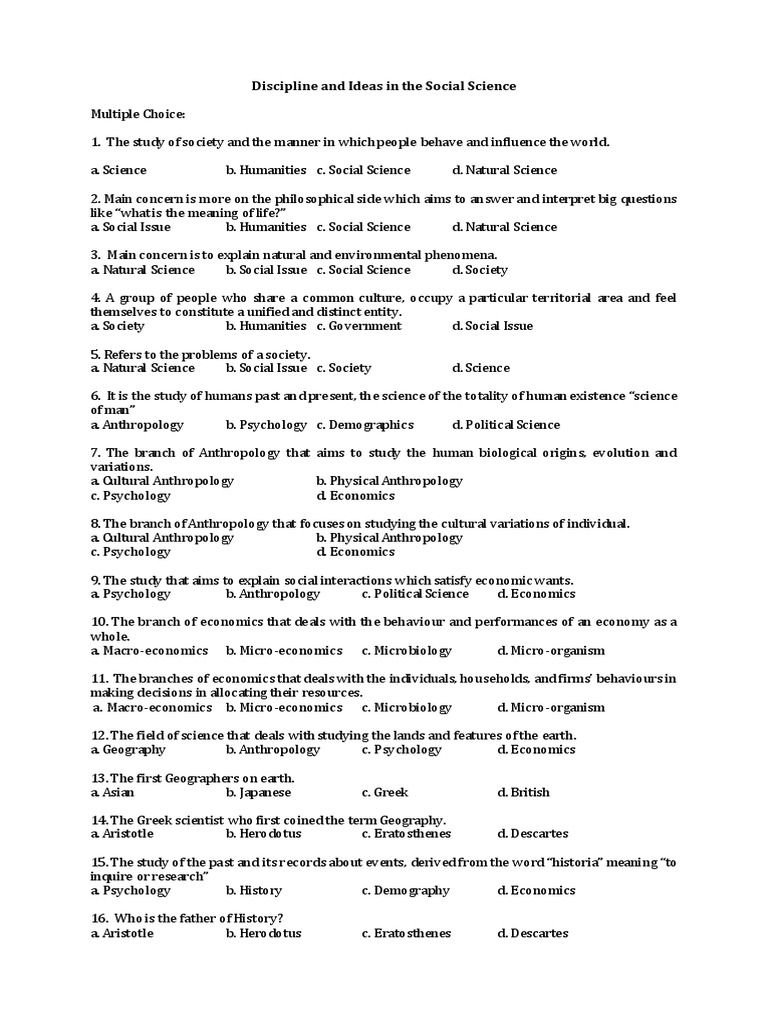 Socialscience 190606052904 | PDF | Social Science | Id