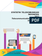 Statistik Telekomunikasi Indonesia 2017