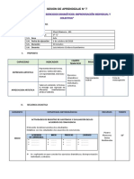 Sesión de Aprendizaje N°7 01-10