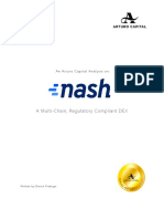 Nash Exchange: An Arturo Capital Analysis