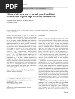  Article EffectsOfNitrogenSourcesOnCell