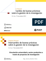 Karina Bañon-Vinculación Universidad y Sector Productivo A Través de Proyectos de Investigación