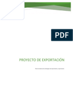 Proyecto Exportación