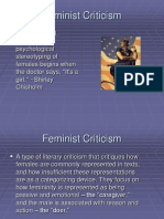 Feminist Criticism