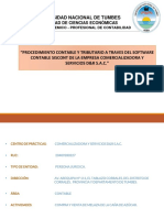 Procedimiento Contable y Tributario A Traves Del Software Contable Siscont