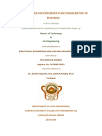 Wind Analysis For Differernt Plan Configuration of Buildings