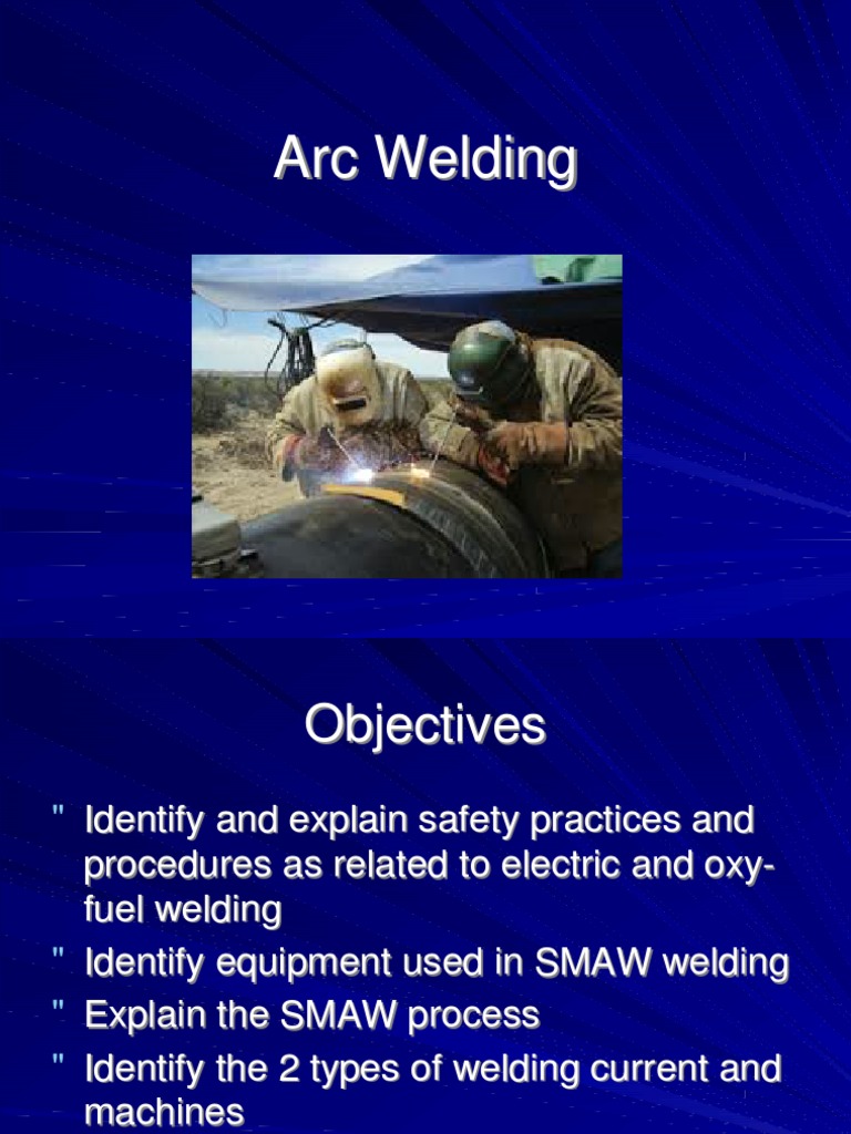Arc Welding Slide | PDF | Welding | Construction
