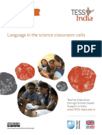 Language in The Science Classroom: Cells