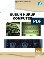 Penulis Susun Huruf Komputer