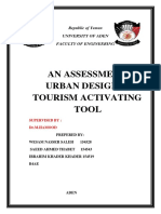 An Assessment of Urban Design As A Tourism Activating Tool: Republic of Yemen University of Aden Faculty of Engineering