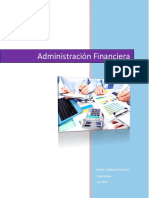 Carpeta de Evidencias de Administración Financiera