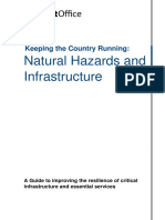 Natural Hazard and Infrastructure
