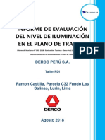 Informe de Monitoreo N° 045 - 2018 - Iluminación - Travimus - Derco Perú S.A. - Lurin - Taller PDI.pdf