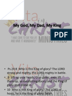 My God, My Dad, My King