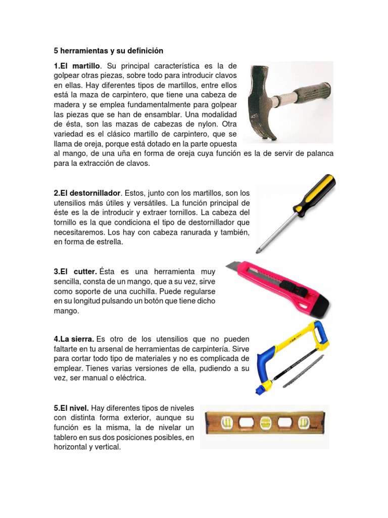 Las 5 herramientas de albañilería más útiles