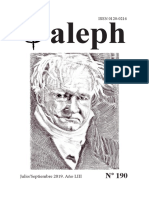 Revista Aleph. No. 190. Julio - Septiembre 2019