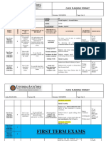 Class Planning Format: Code: DO-VI-F-016 Emission: 11/03/2019 Page: 1 de 1