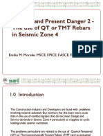 FINAL Clear and Present Danger 2 (QT or TMT Rebars in Seismic Zone 4 3333333333