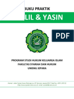 Buku Yasin Tahlil