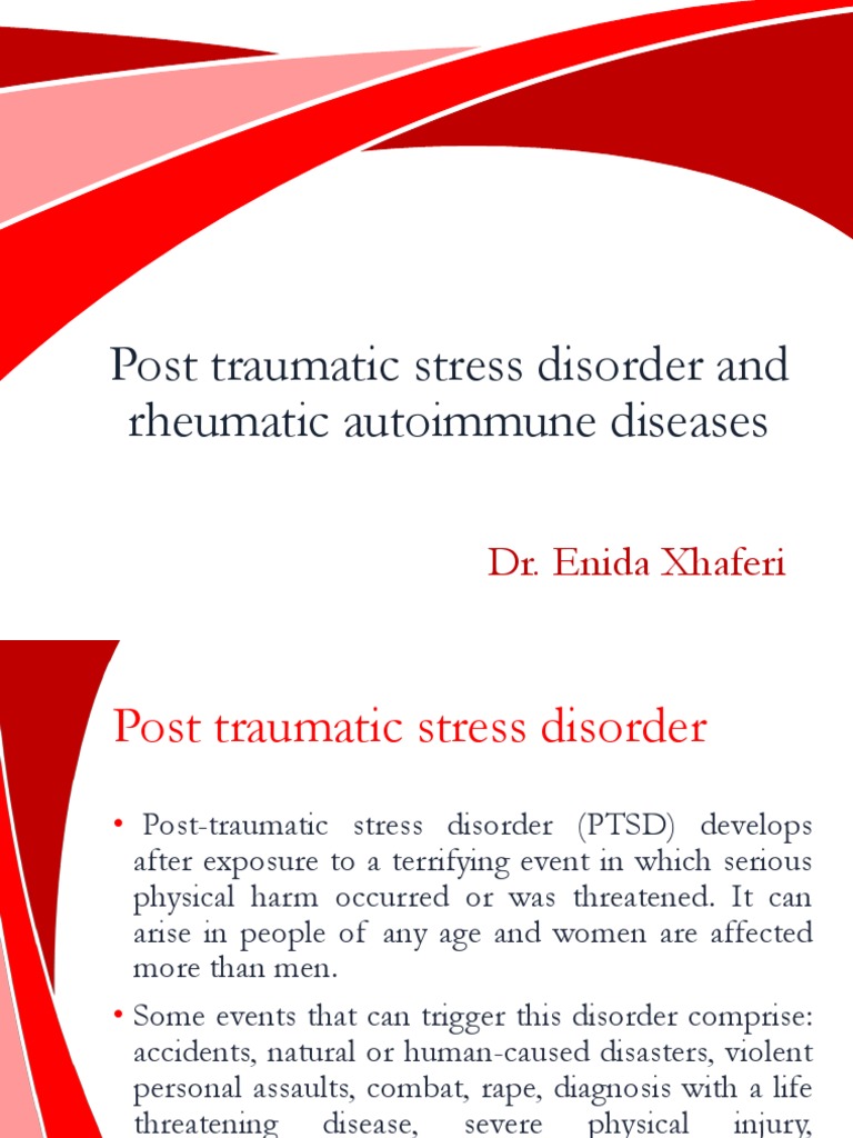 PTSD and Autoimmune Disease Connection | PDF | Psychological Trauma ...