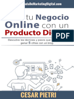 Crea Tu Negocio Online Con Un P - Cesar Pietri PDF