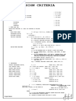 Design Criteria Format