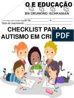 Check List Do Autismo