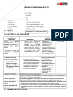 SESIÓN DE APRENDIZAJE #33 Com y Ps Mural Informativo