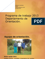 Programa de Trabajo 2013-1TUTORIAS PDF