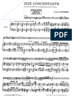 Fantaisie Concertante Casterede para Trombón Bajo (Piano)