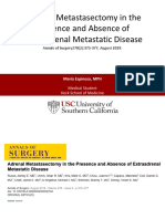 Adrenal Metastasectomy 