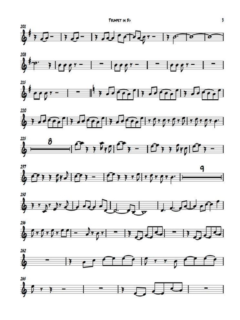 Partitura Medley Donde Están Ebenezer San Francisco Trompeta PDF Entretenimiento (general)