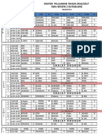 Roster Pelajaran 2019 2020