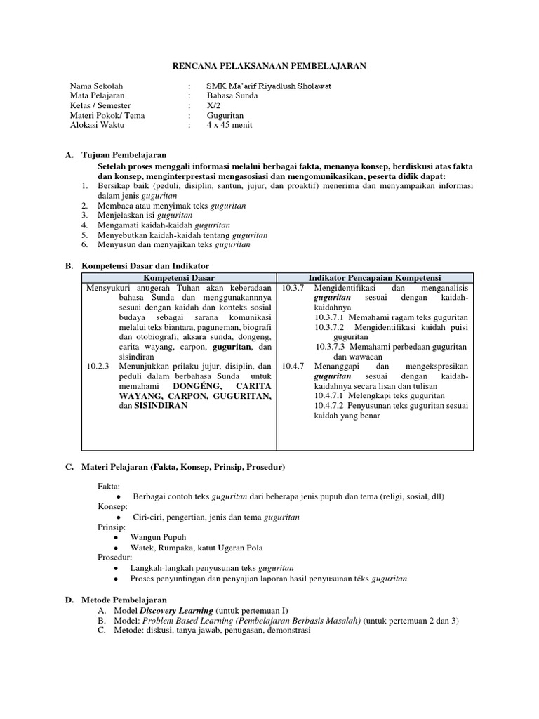 Rpp Guguritan Pdf