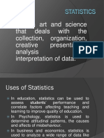 Statistics: The Art and Science of Data Analysis