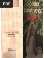 O Poder Curativo Do Limão - Editora Kultus