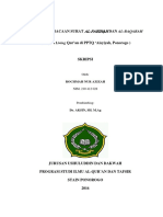 Tradisi Pembacaan Surat Al-Fatihah dan Al-Baqarah di PPTQ Aisyiyah