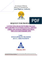 Connecting Road Network For New Benazir Bhutto International Airport (Nbbia) Islamabad Through Public Private Partnership (PPP)