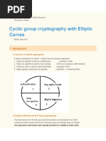 ECC - Cyclic Group Cryptography With Elliptic