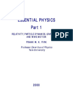 Yale University Essential Physics Part 1