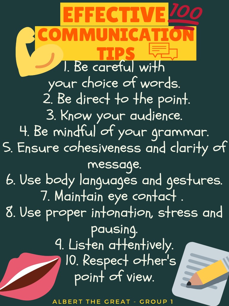 Top 10 Effective Communication Tips | PDF | Language Arts & Discipline