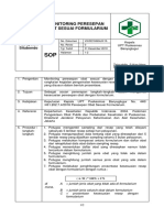 EP - 8.2.1.8 - SOP. Monitoring Peresepan Obat Sesuai Formularium (PPAPKM - SOP6)