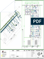 AC and Ventilation Duct Layout for Office Ground Floor