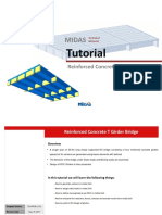 1 Reinforced Concrete T Girder Bridge - Indian Code