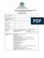 6b. CSO Conference Participants Profile Form Rev06252019 - CSJDM