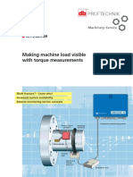 Making Machine Load Visible With Torque Measurements: Application